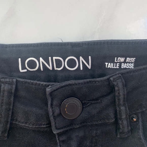 Black Jean Shorts - Picture 4 of 4